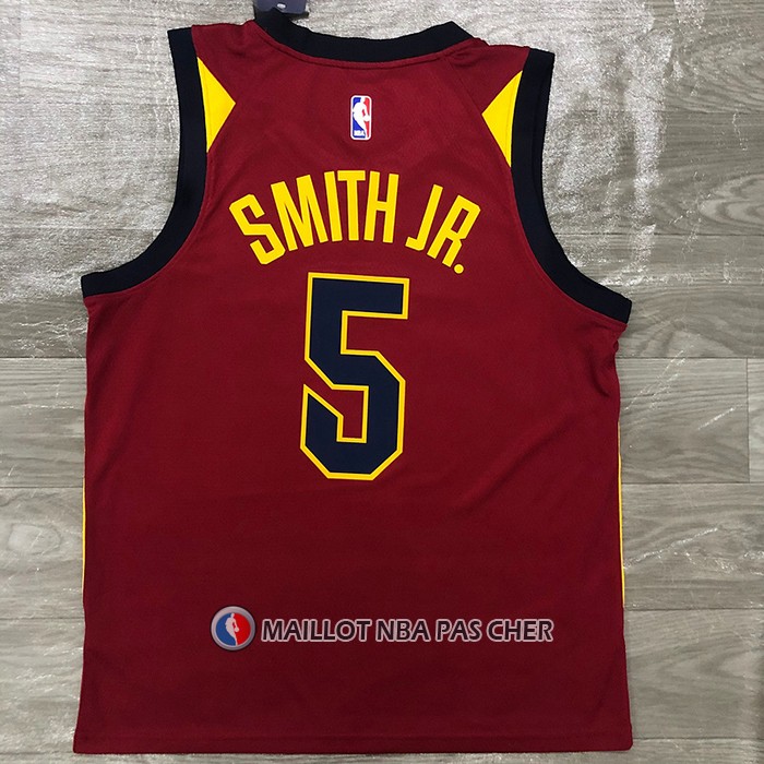 Maillot Cleveland Cavaliers Dennis Smith JR. NO 5 Icon 2018 Rouge